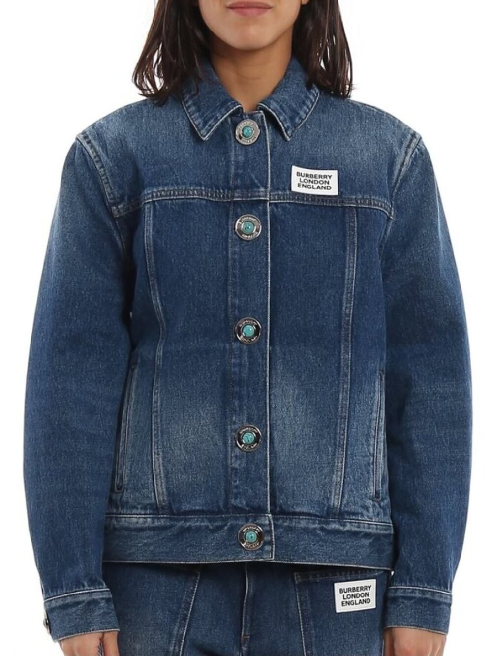 Burberry NWT Yvonne Denim Jacket - Size 8